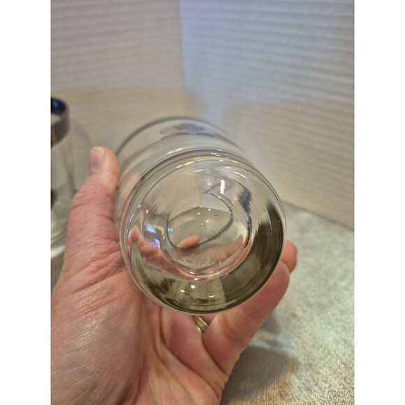 VTG Georges Briard Silver Regal Lion Mid-century Double Old Fashions Set Of 2 - Picture 7 of 9